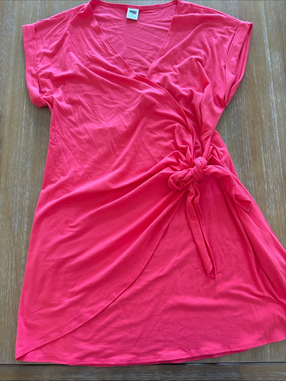 Smash + Tess Coral Wrap Dress
